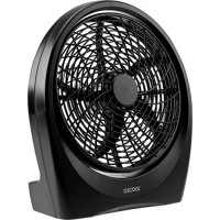 O2COOL Fan 10 inch Battery or Electric Operated Indoor/Outdoor Portable Fan with ac Adapter  Tilts 90 Degrees - B071W1GBX8